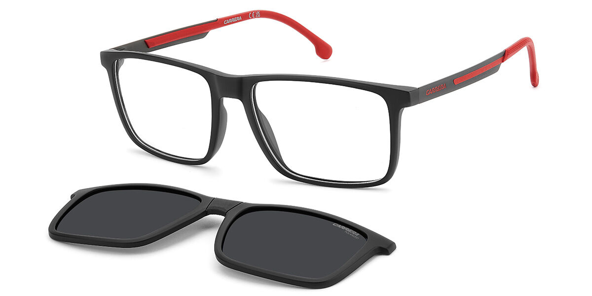 Carrera CA 8941/C with Clip-On BLX/M9, Black frame