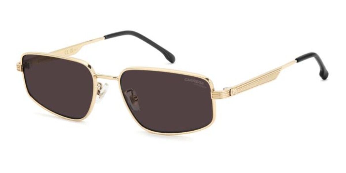 Carrera 3087/S 000/K2, Gold frame, Mauve Purple lenses