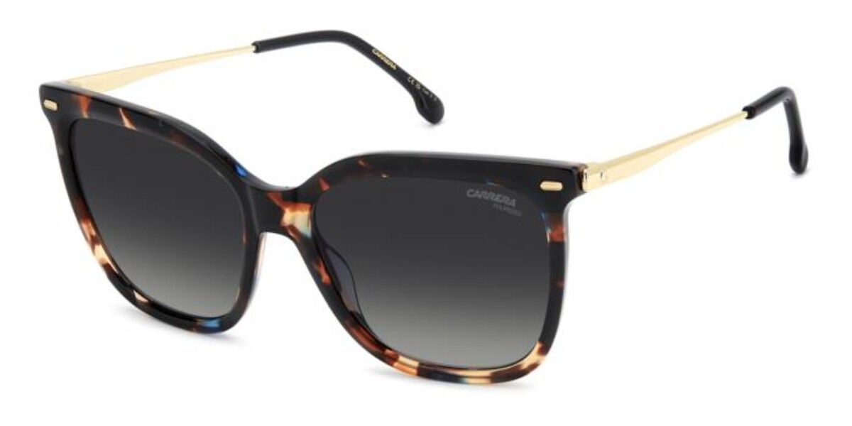 Carrera 3071/S Polarized 6UZ/WJ, Tortoiseshell frame, Gradient Grey lenses