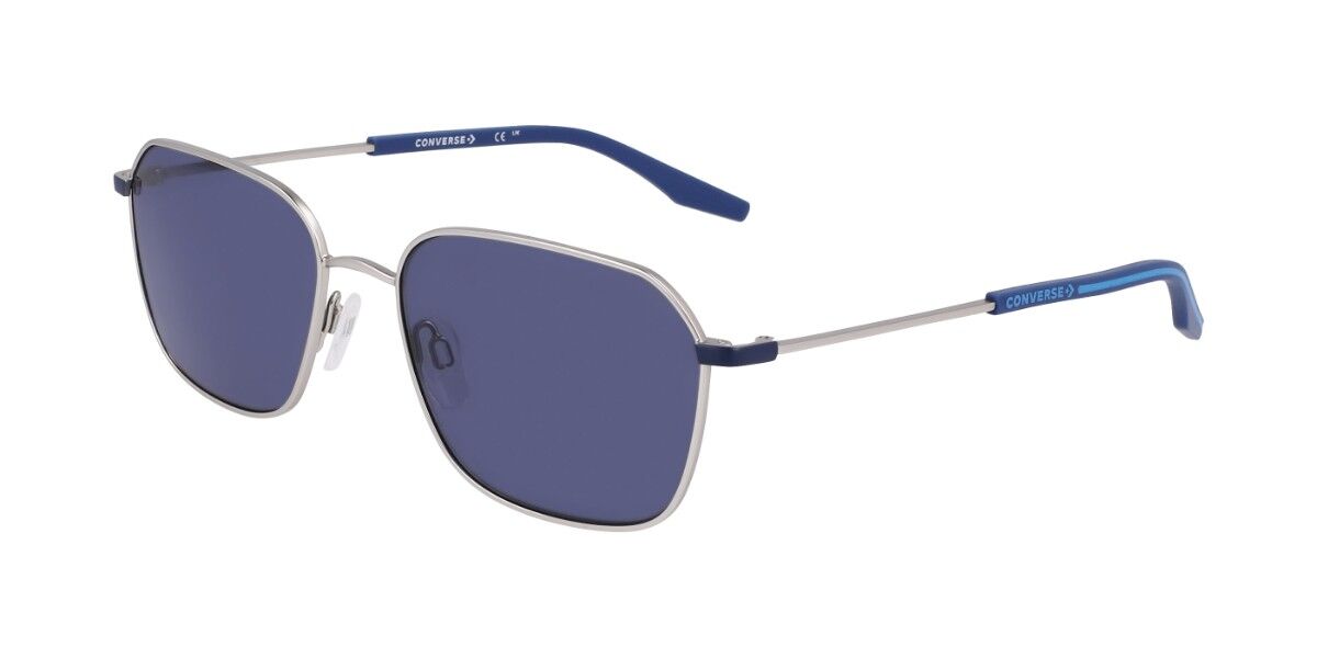 Converse CV108S ACCELERATE 046, Silver frame, Solid Dark Blue lenses