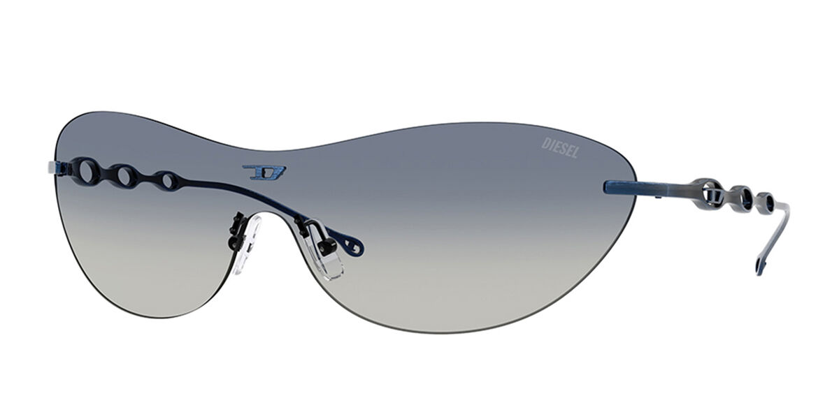 Diesel DL1006 102414, Blue frame, Gradient Blue lenses