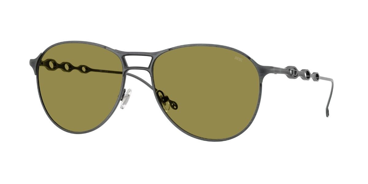 Diesel DL1009 1027/2, Blue frame, Solid Green lenses