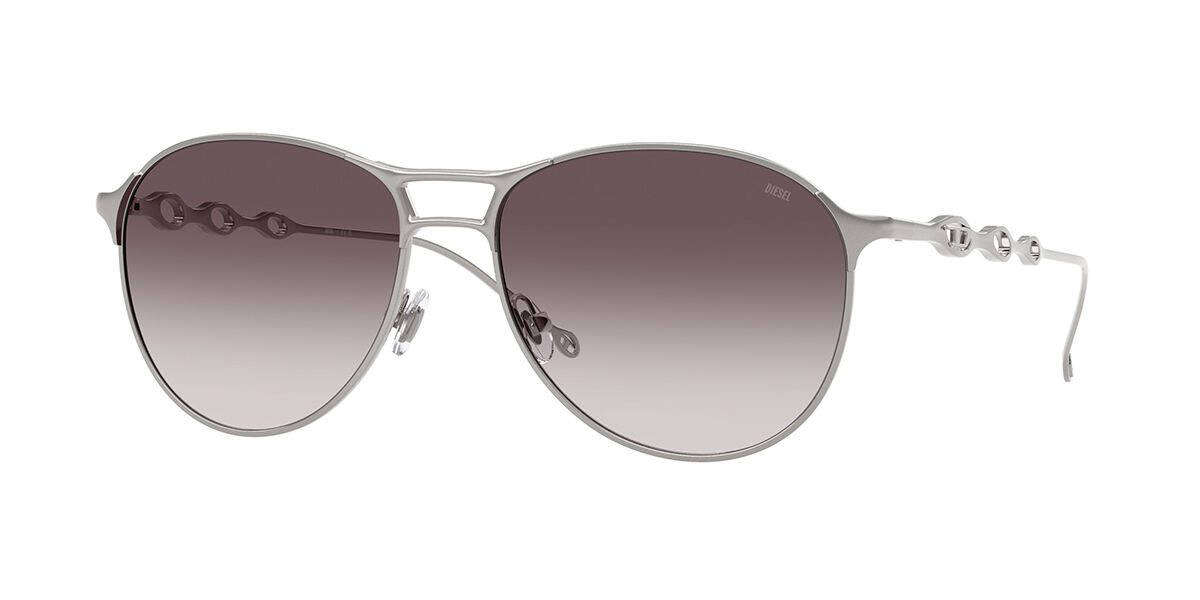 Diesel DL1009 101411, Gunmetal frame, Gradient Grey lenses