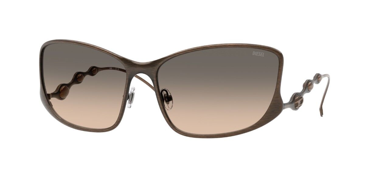 Diesel DL1013 1023I9, Brown frame, Gradient Brown Blue lenses