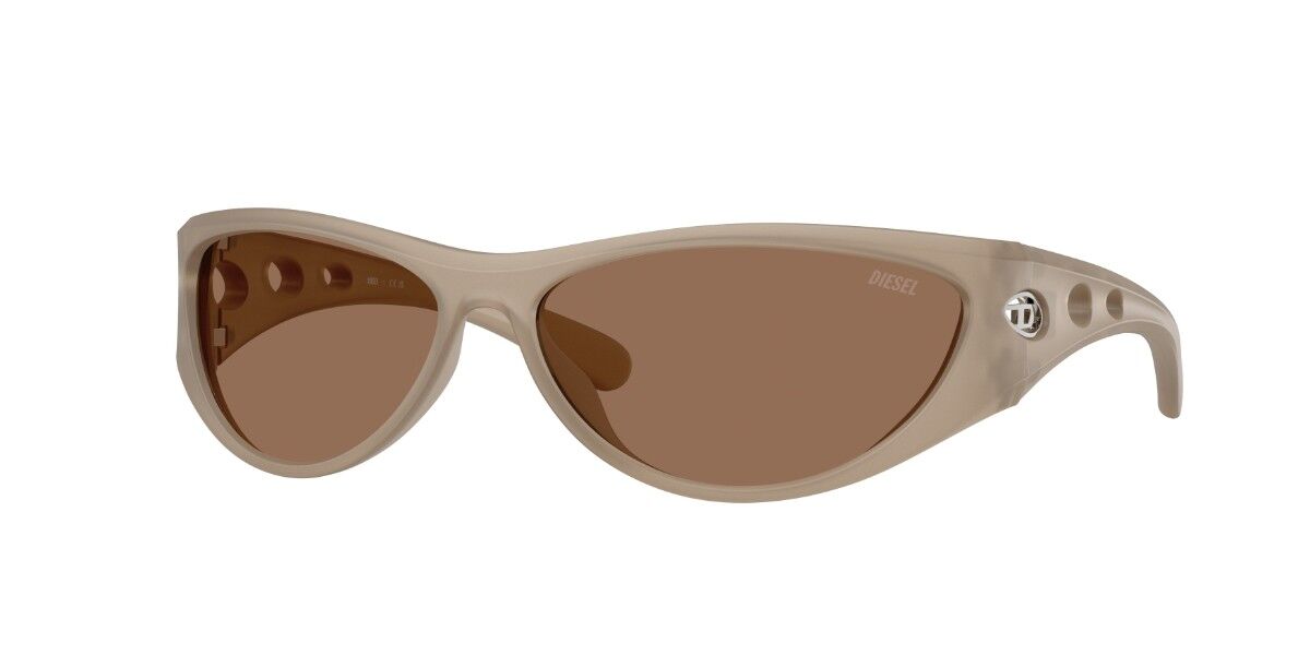 Diesel DL3004U 201273, Grey frame, Solid Dark Brown lenses