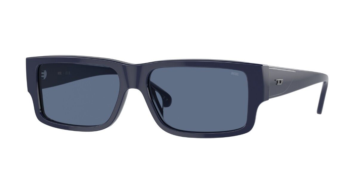 Diesel DL2003 716/80, Blue frame, Solid Plain Blue lenses