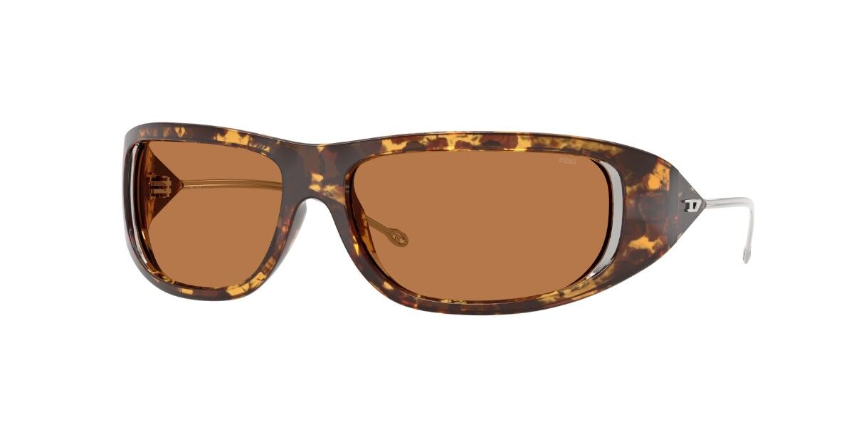 Diesel DL3001 201373, Tortoiseshell frame, Solid Light Brown lenses