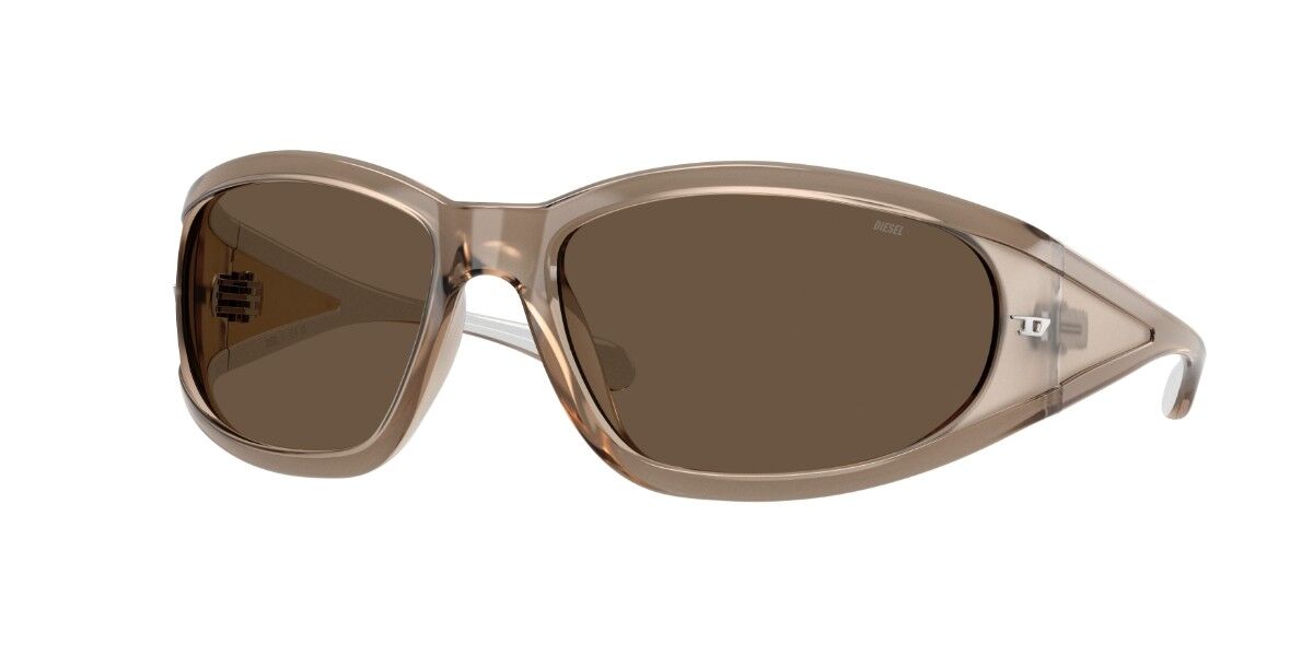 Diesel DL3002 510/73, Brown frame, Solid Dark Brown lenses