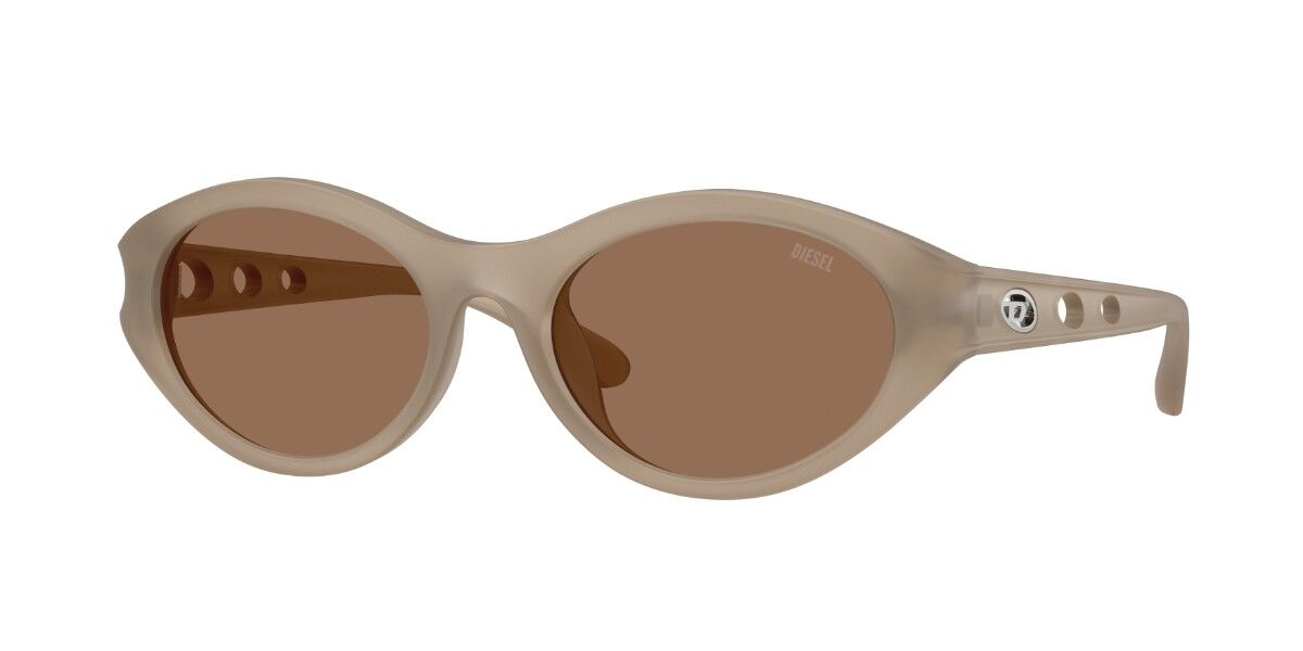 Diesel DL3005U 201273, Grey frame, Solid Dark Brown lenses
