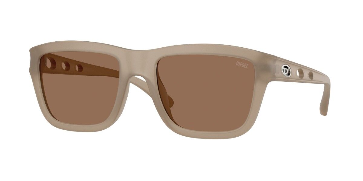 Diesel DL3006U 201273, Grey frame, Solid Dark Brown lenses
