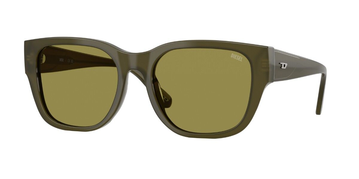 Diesel DL2005F Asian Fit 2024/2, Green frame, Light Green lenses