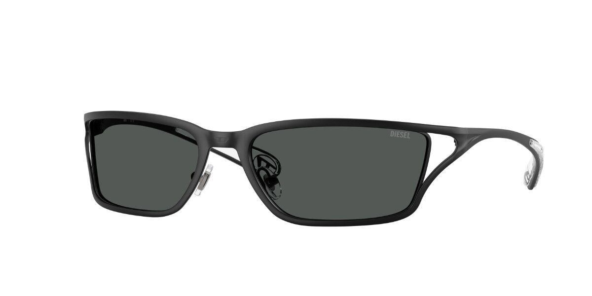 Diesel DL1015 100887, Black frame, Dark Grey lenses
