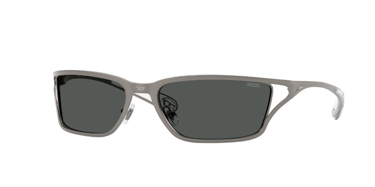 Diesel DL1015 100987, Gunmetal frame, Dark Grey lenses