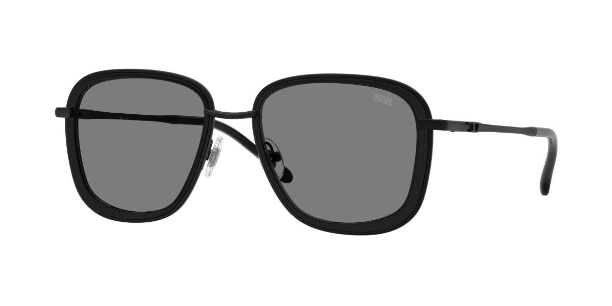 Diesel DL1017 100887, Black frame, Dark Grey lenses