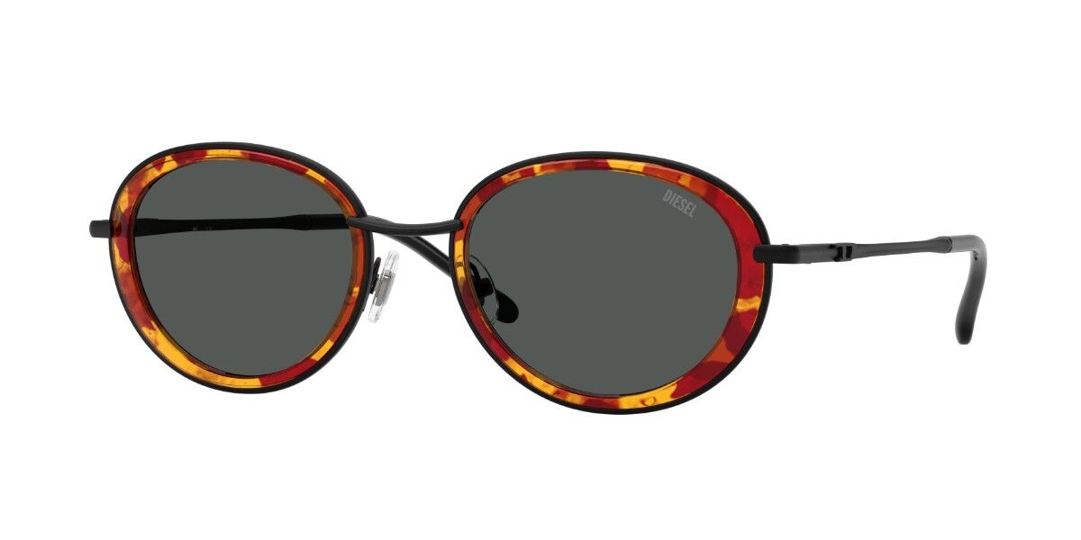 Diesel DL1018 100887, Black frame, Dark Grey lenses