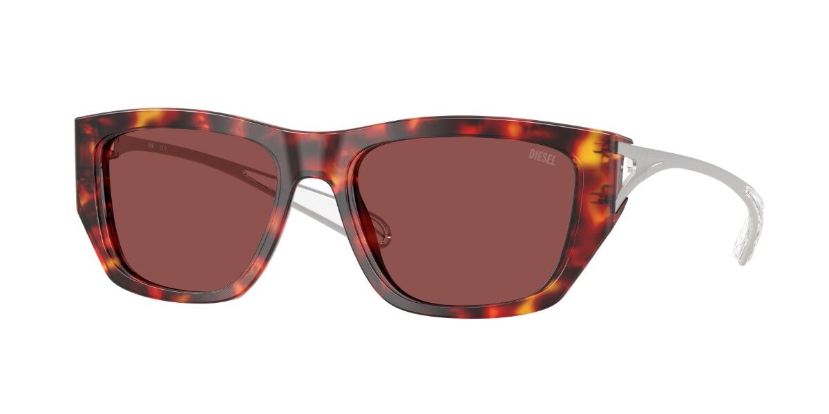 Diesel DL2006 202375, Tortoiseshell frame, Dark Purple lenses