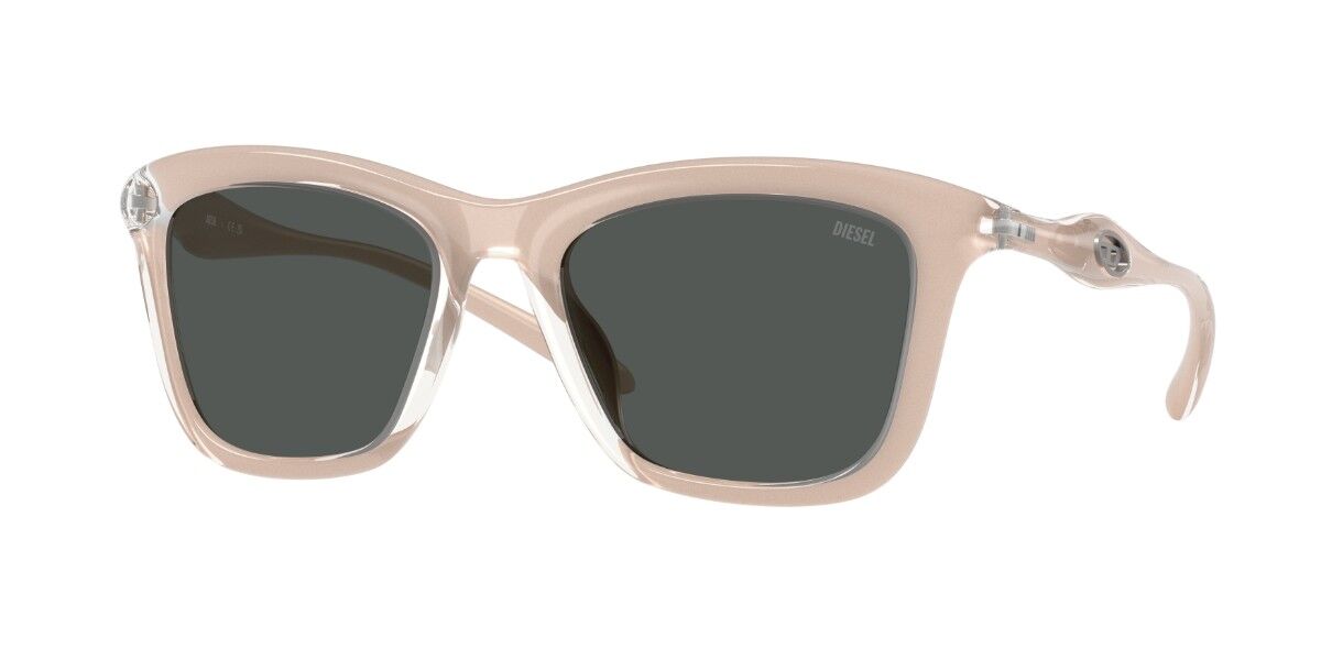Diesel DL3008U 203487, Brown frame, Dark Grey lenses