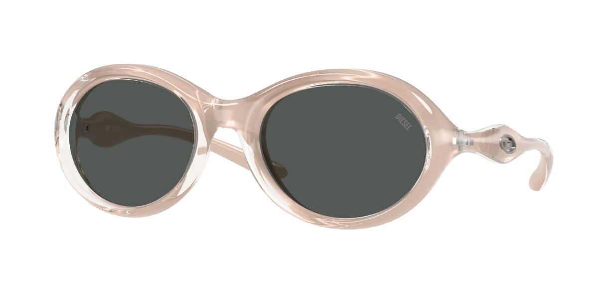 Diesel DL3009U 203487, Brown frame, Dark Grey lenses