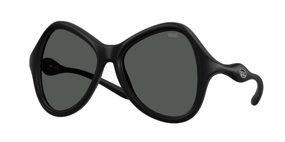 Diesel DL3010U 200287, Black frame, Dark Grey lenses