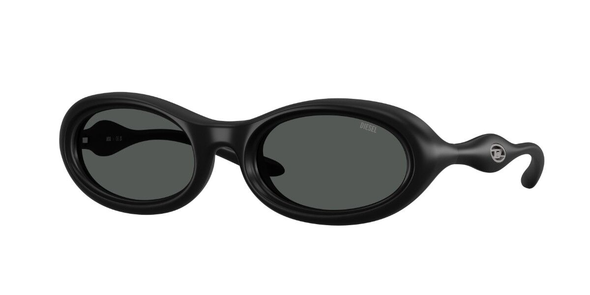 Diesel DL3011U 200287, Black frame, Dark Grey lenses