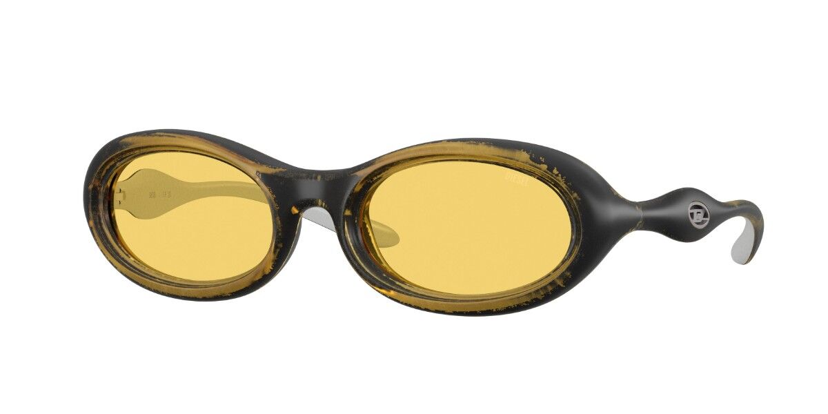 Diesel DL3011U 203085, Yellow frame, Yellow lenses