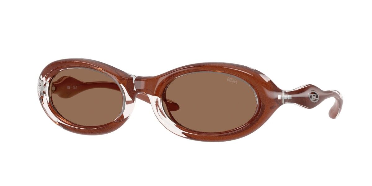 Diesel DL3011U 203373, Brown frame, Dark Brown lenses