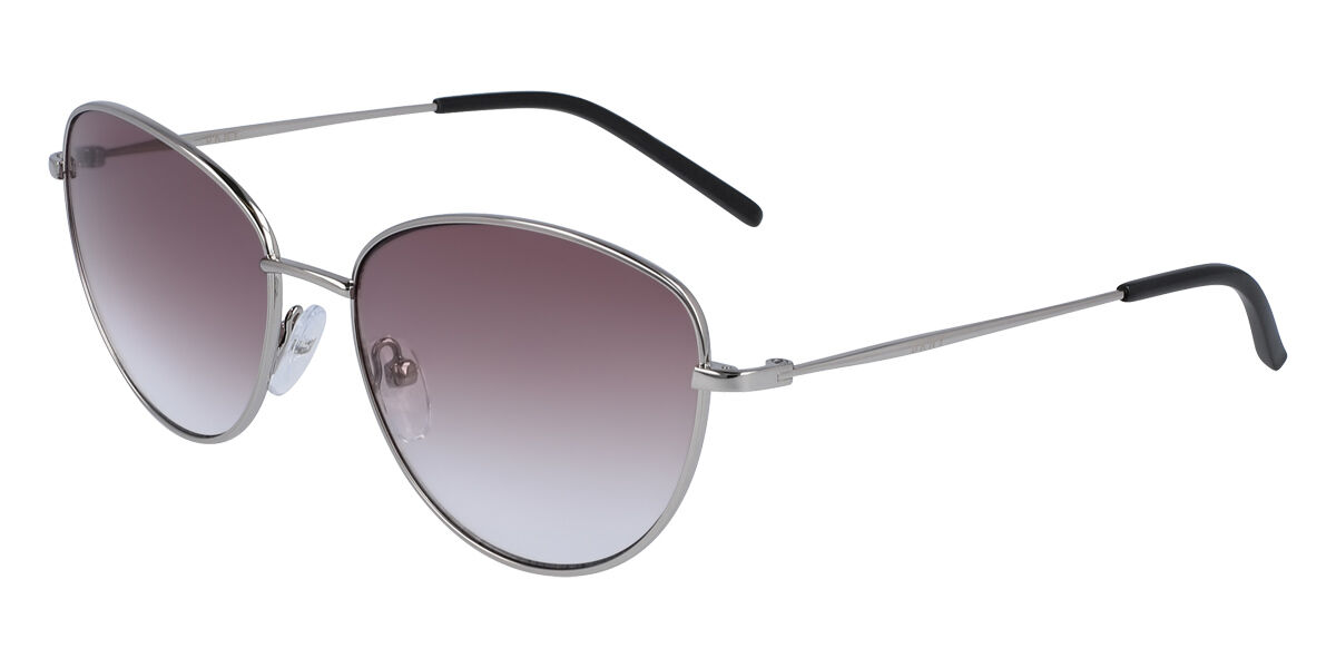 DKNY DK103S 505, Silver frame, Gradient Purple lenses