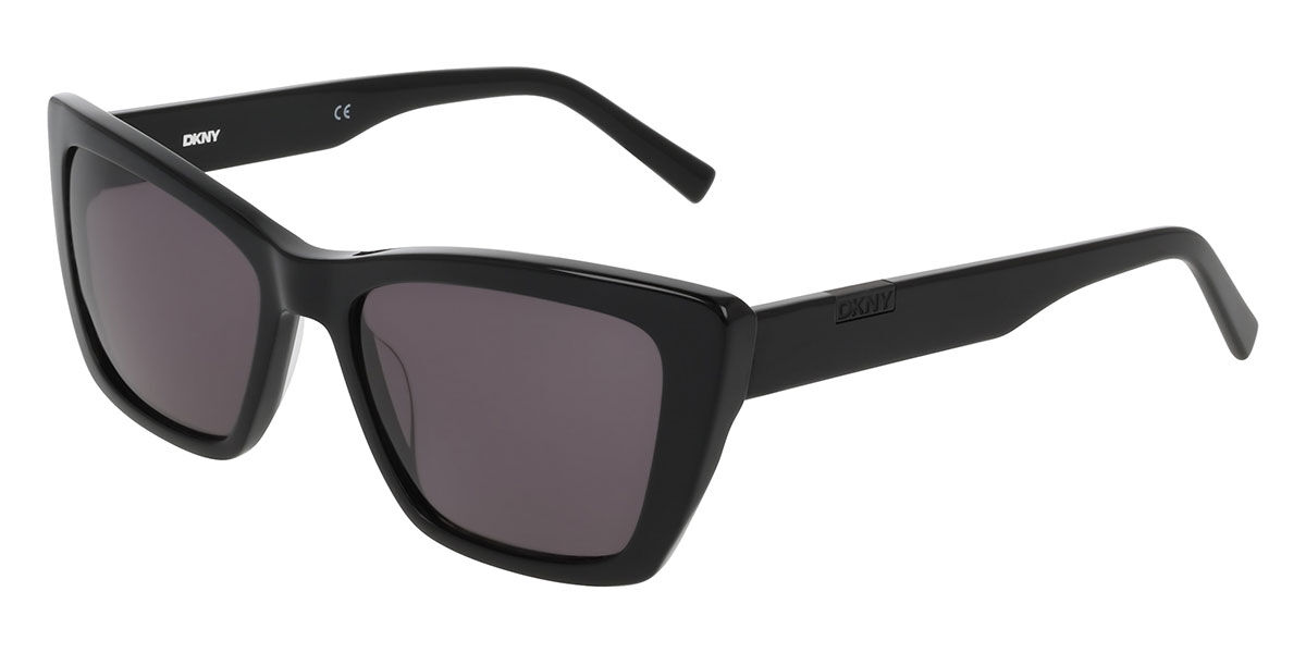 DKNY DK554S 001, Black frame, Grey lenses