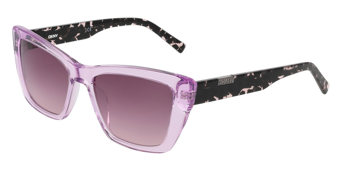 DKNY DK554S 520, Purple frame, Gradient Purple lenses