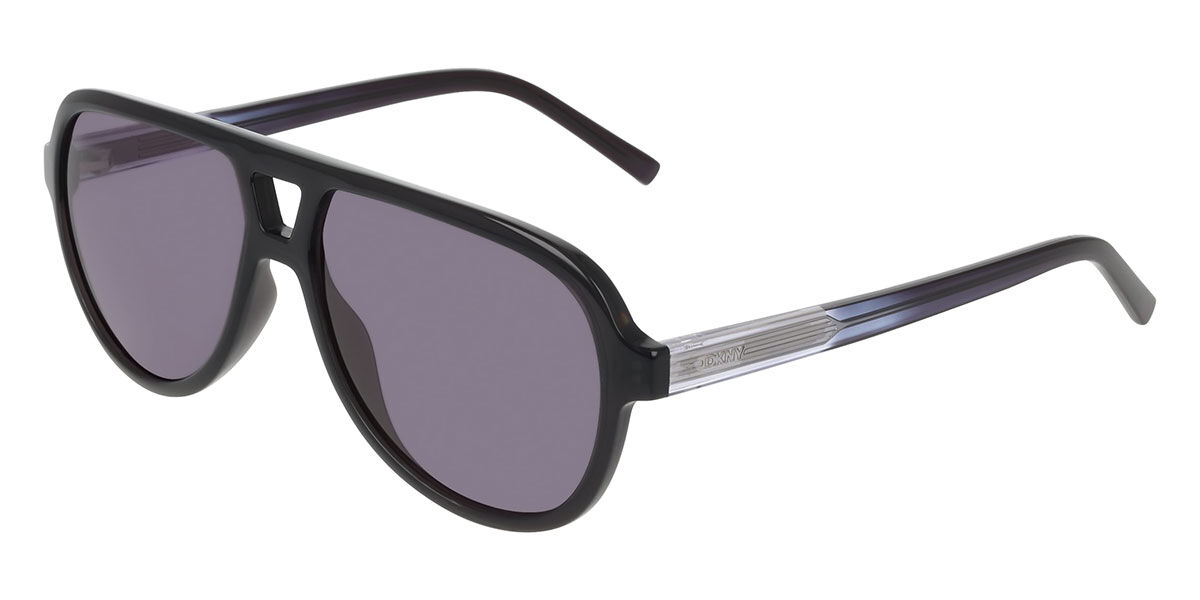 DKNY DK556S 001, Black frame, Grey lenses