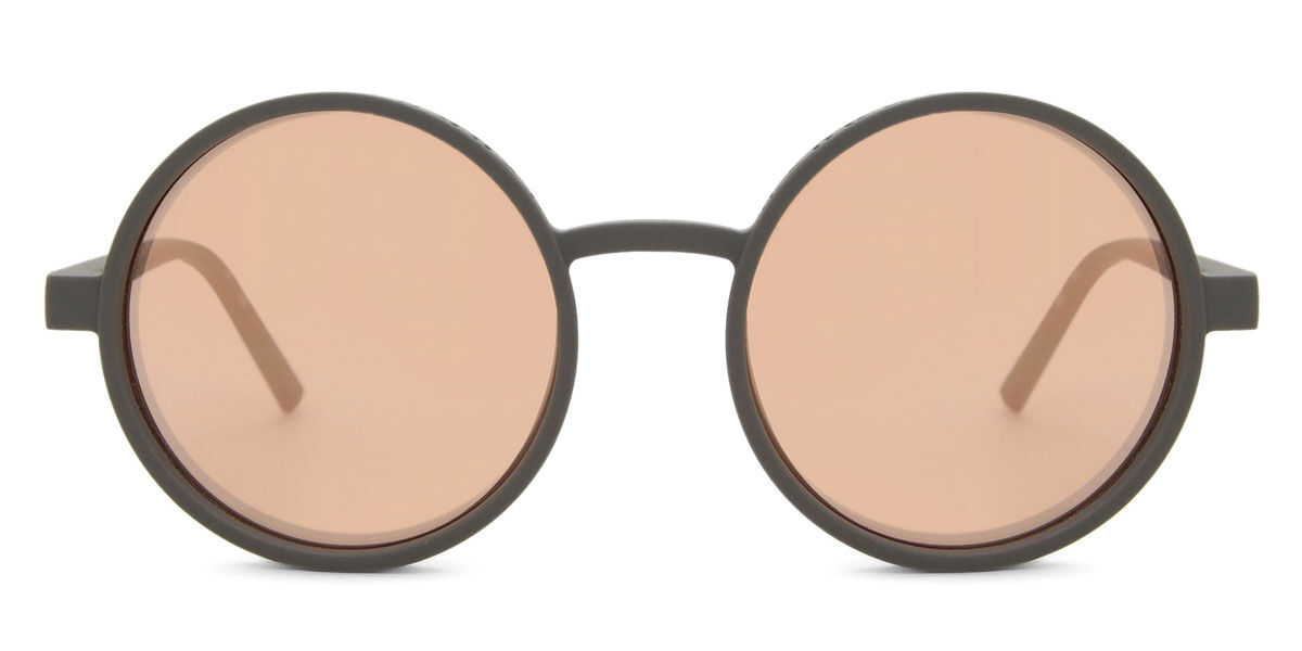 DKNY DK519S 014, Grey frame, Pink lenses