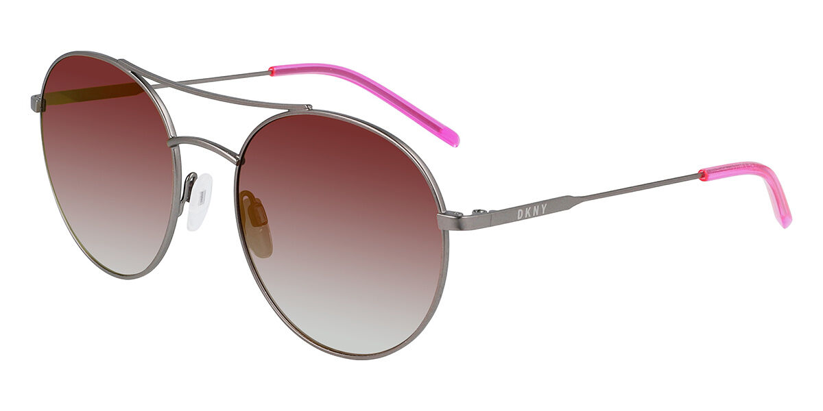 DKNY DK305S 033, Gunmetal frame, Gradient Red lenses