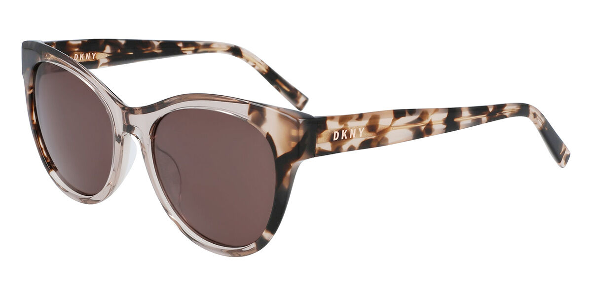 DKNY DK533S 235, Tortoiseshell frame, Brown lenses