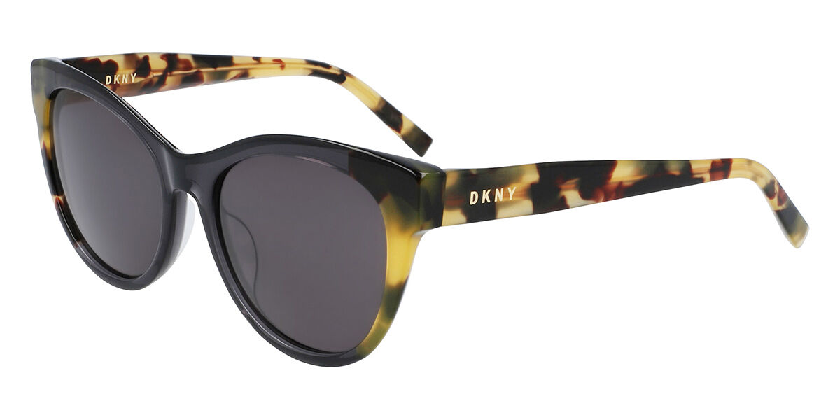 DKNY DK533S 281, Tortoiseshell frame, Grey lenses