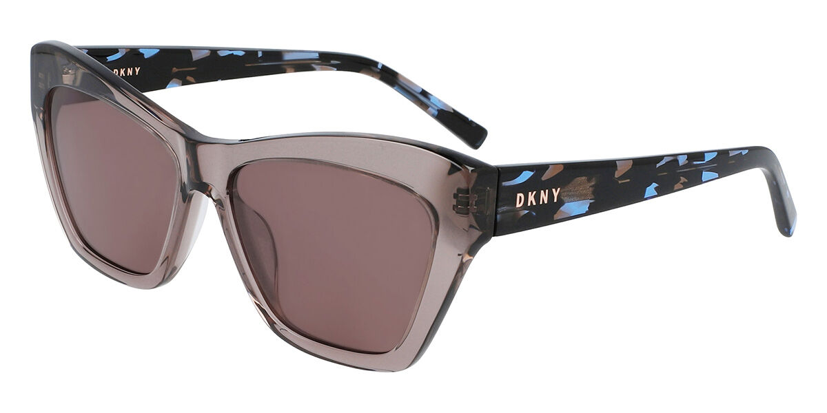 DKNY DK535S 270, Brown frame, Brown lenses