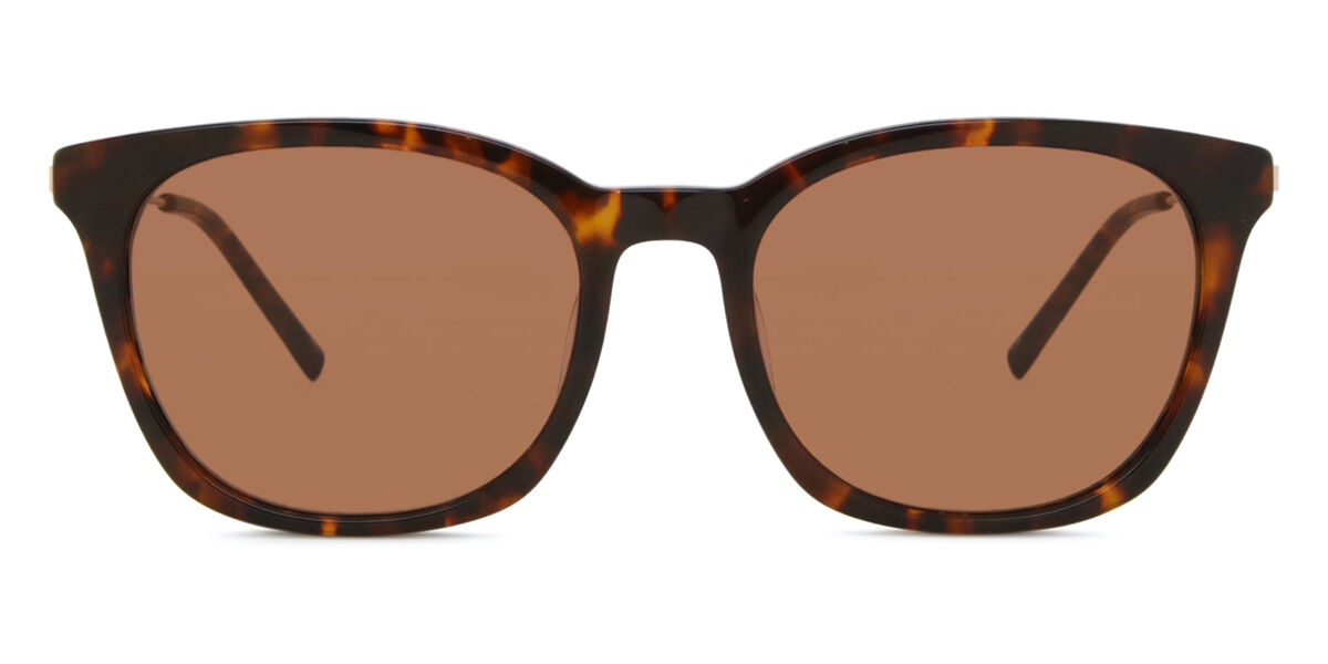 DKNY DK708S 205, Tortoiseshell frame, Brown lenses