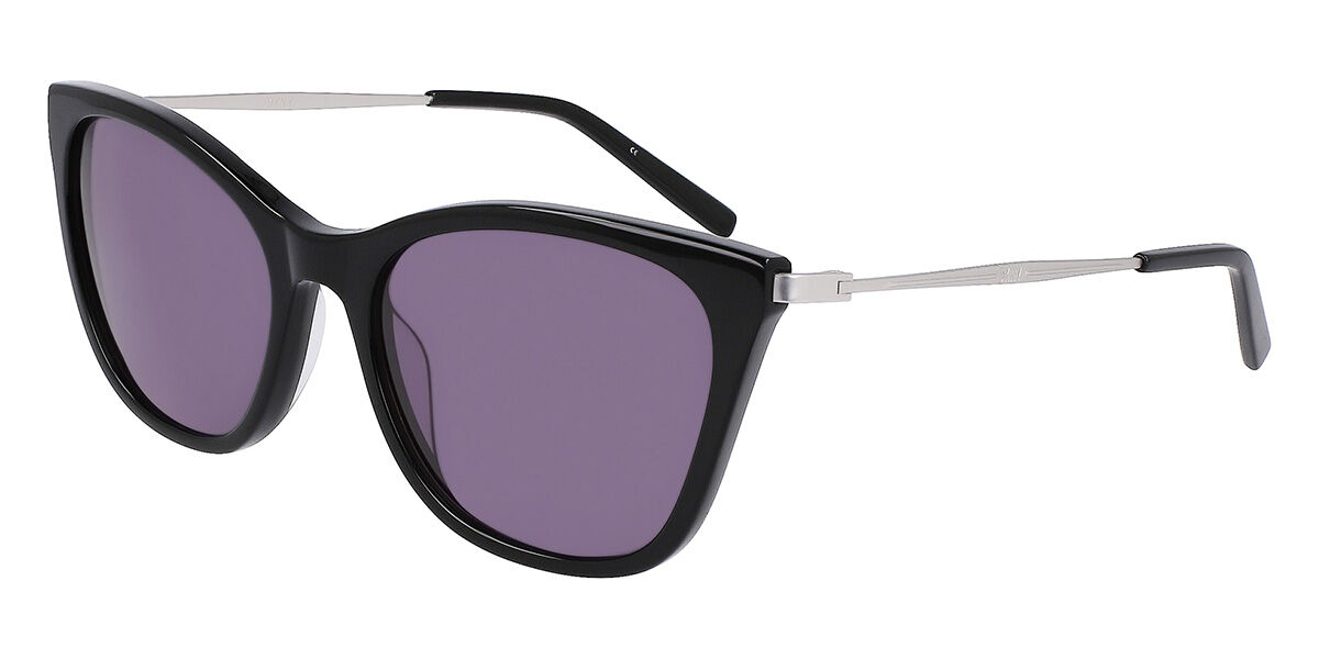 DKNY DK711S 001, Black frame, Purple lenses