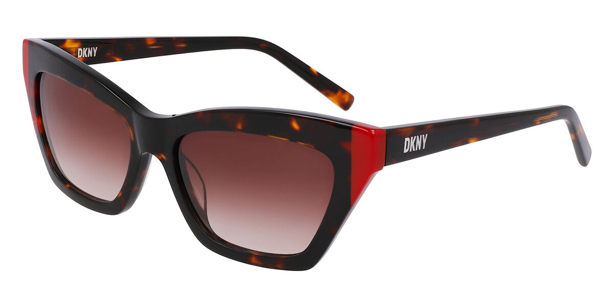 DKNY DK547S 237, Tortoiseshell frame, Gradient Brown lenses