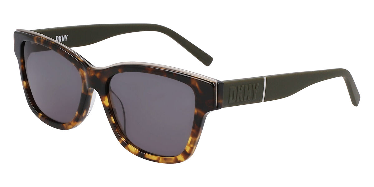 DKNY DK549S 281, Tortoiseshell frame, Grey lenses