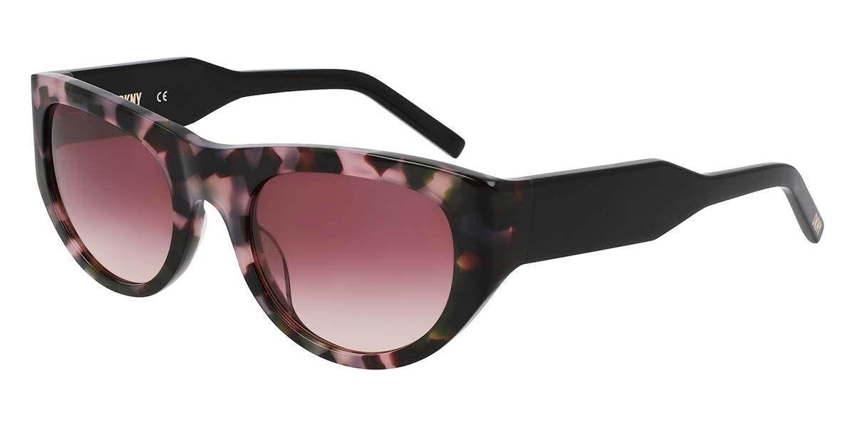 DKNY DK550S 656, Tortoiseshell frame, Gradient Rose lenses