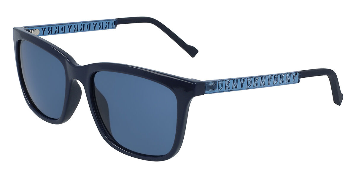 DKNY DK510S 415, Blue frame, Blue lenses