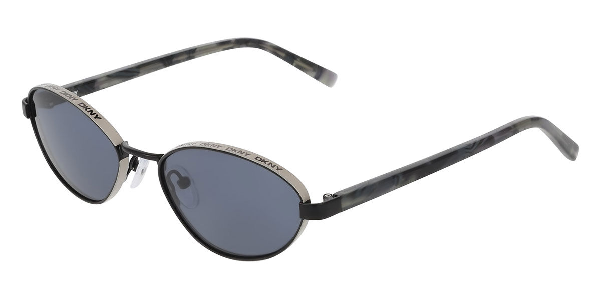 DKNY DK118S 001, Black frame, Grey lenses