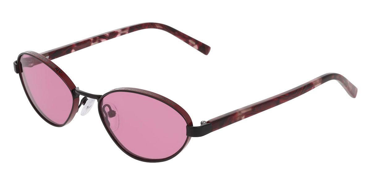 DKNY DK118S 002, Black frame, Rose lenses