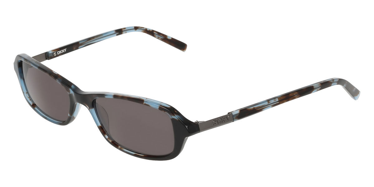 DKNY DK557S 405, Tortoiseshell frame, Grey lenses
