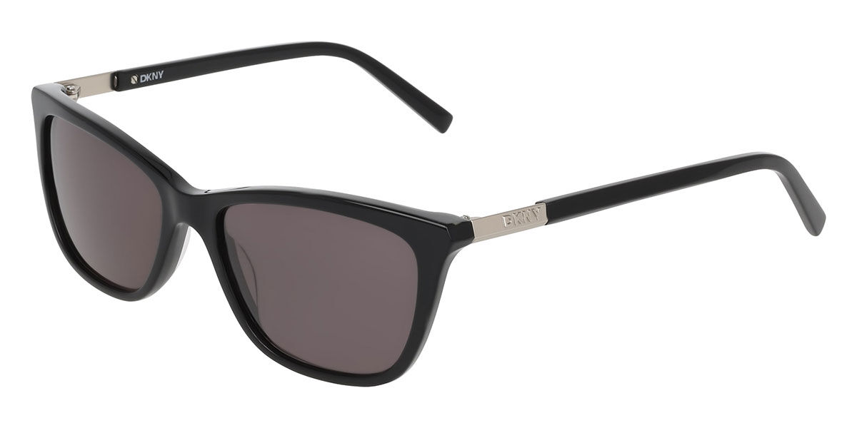 DKNY DK558S 001, Black frame, Grey lenses