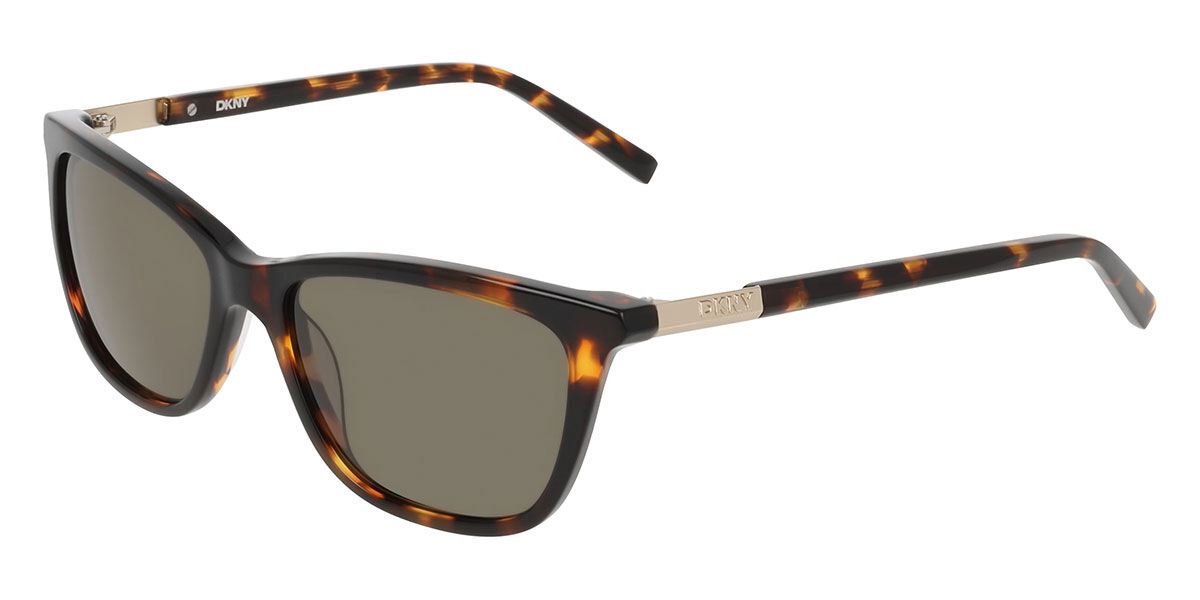 DKNY DK558S 237, Tortoiseshell frame, Grey lenses