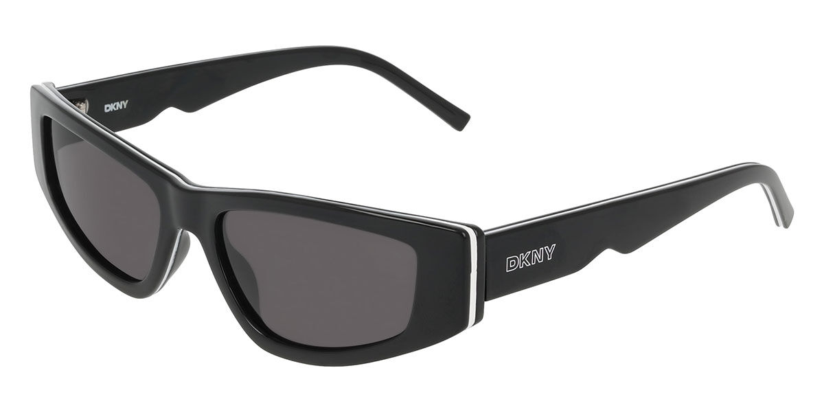 DKNY DK560S 001, Black frame, Grey lenses