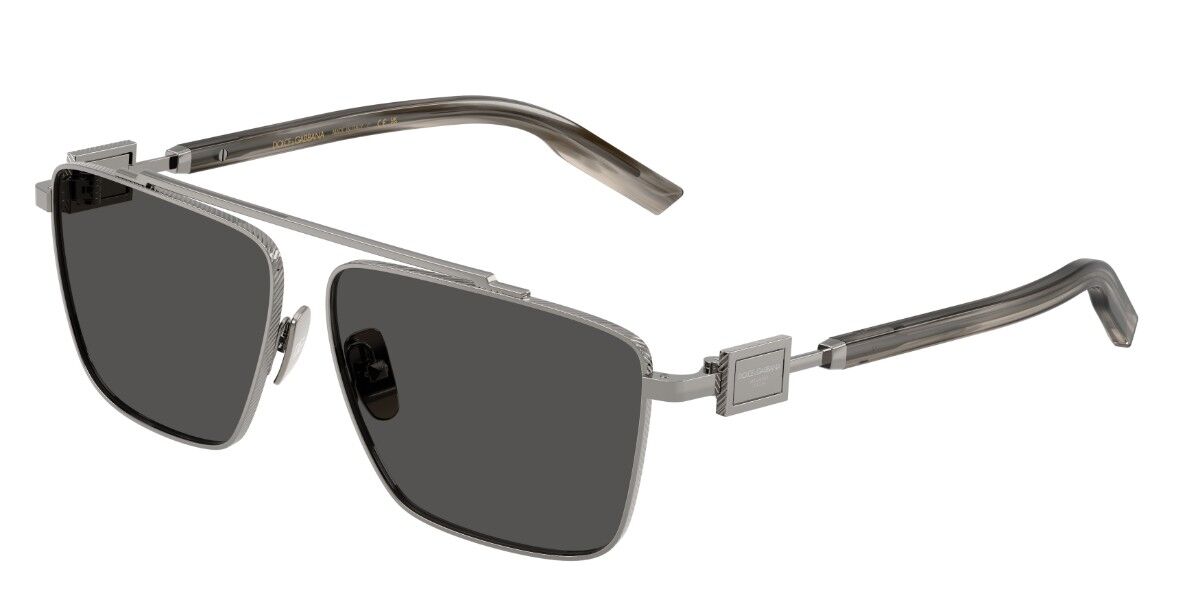 Dolce & Gabbana DG2336 04/87, Gunmetal frame, Dark Grey lenses