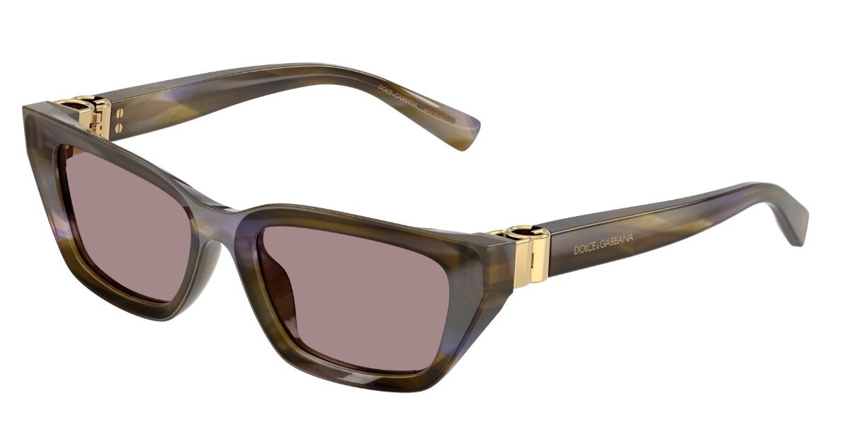 Dolce & Gabbana DG4532 3447LA, Green frame, Purple lenses