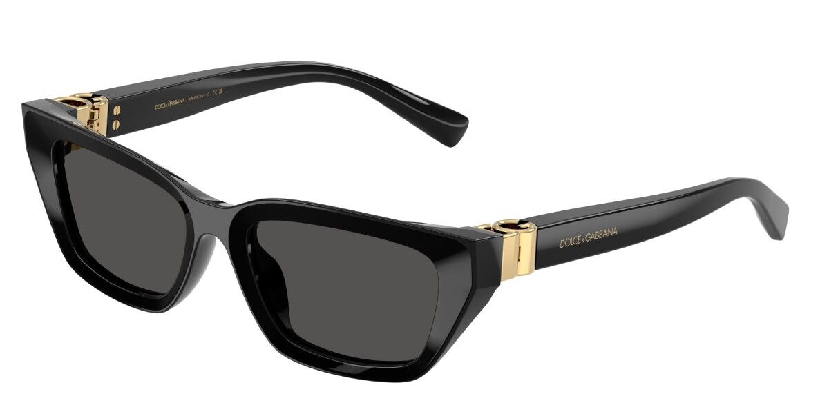 Dolce & Gabbana DG4532 501/87, Black frame, Dark Grey lenses